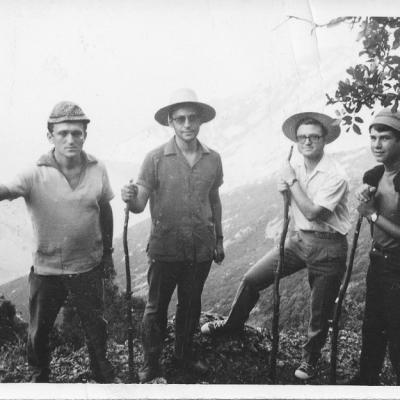 Εκδρομή με φίλους στο Άγιον Όρος, 1973