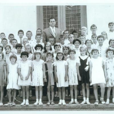 1o Δημοτικό Σχολείο Δράμας, 1963