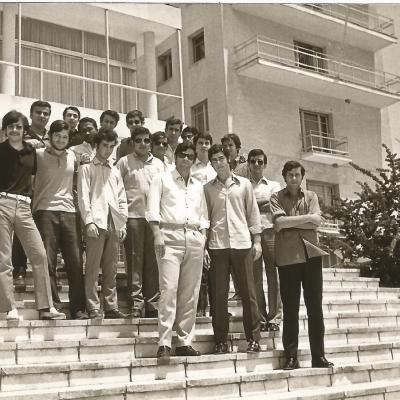 ‘Έξω από τις φοιτητικές εστίες ΑΠΘ, 1969-1971
